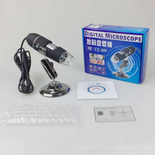 Handheld digital microscope, practical